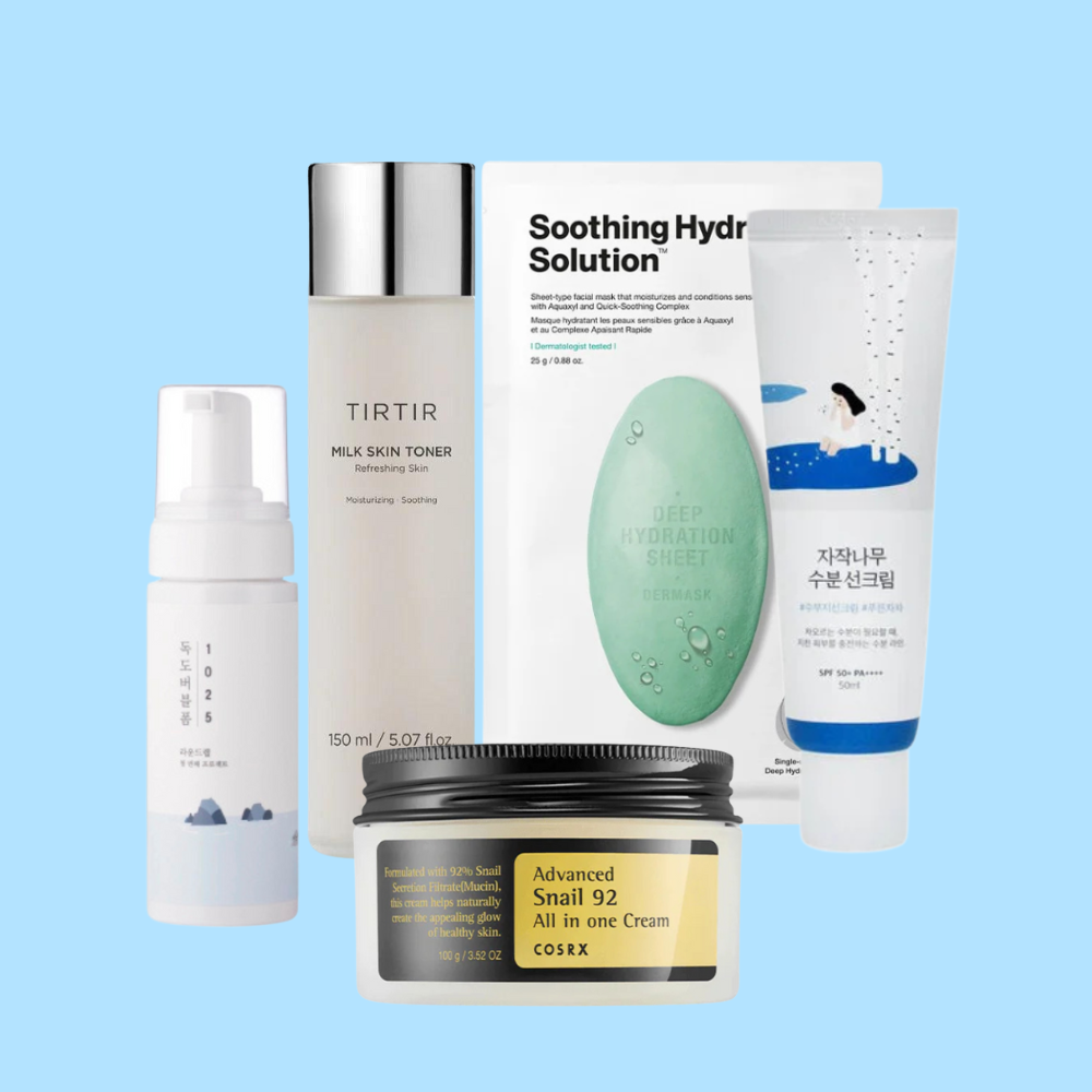 KIT PELLE SECCA, 5 PEZZI